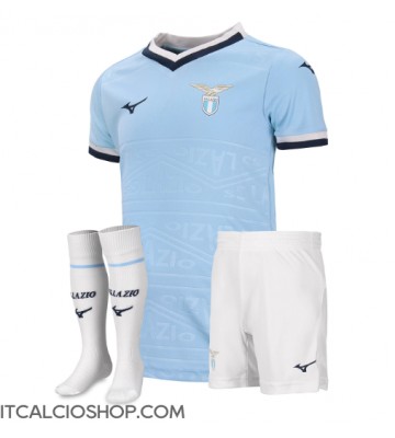 Lazio Prima Maglia Bambino 2024-25 Manica Corta (+ Pantaloni corti)